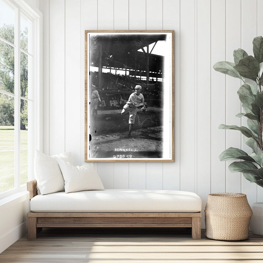 1912 St. Louis Baseball Star: Elmer Brown Captured