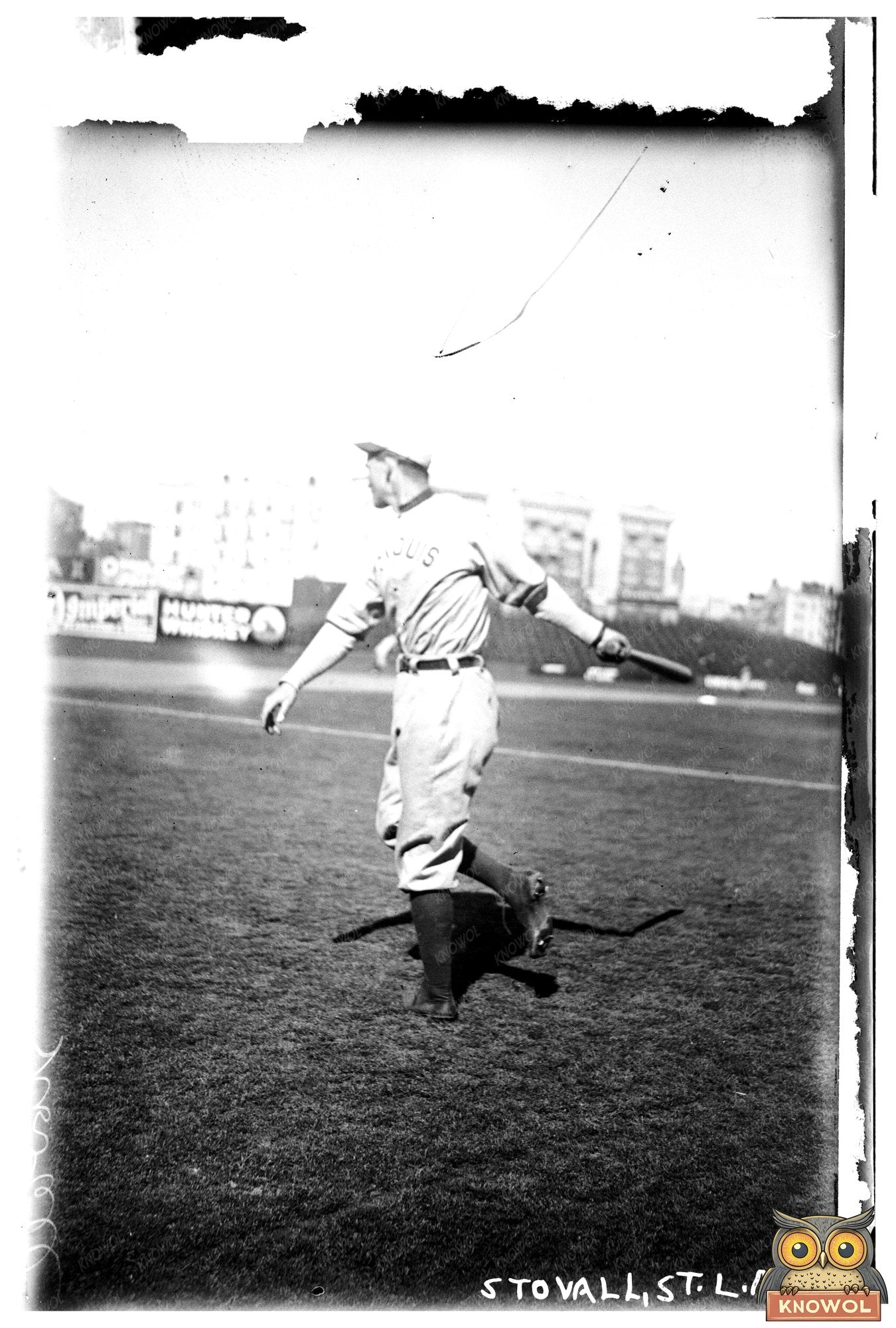 1912 St. Louis Baseball Icon in Action