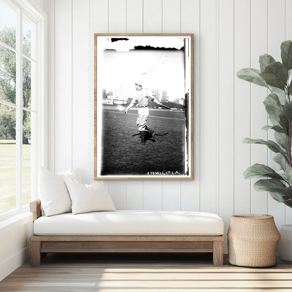 1912 St. Louis Baseball Icon in Action