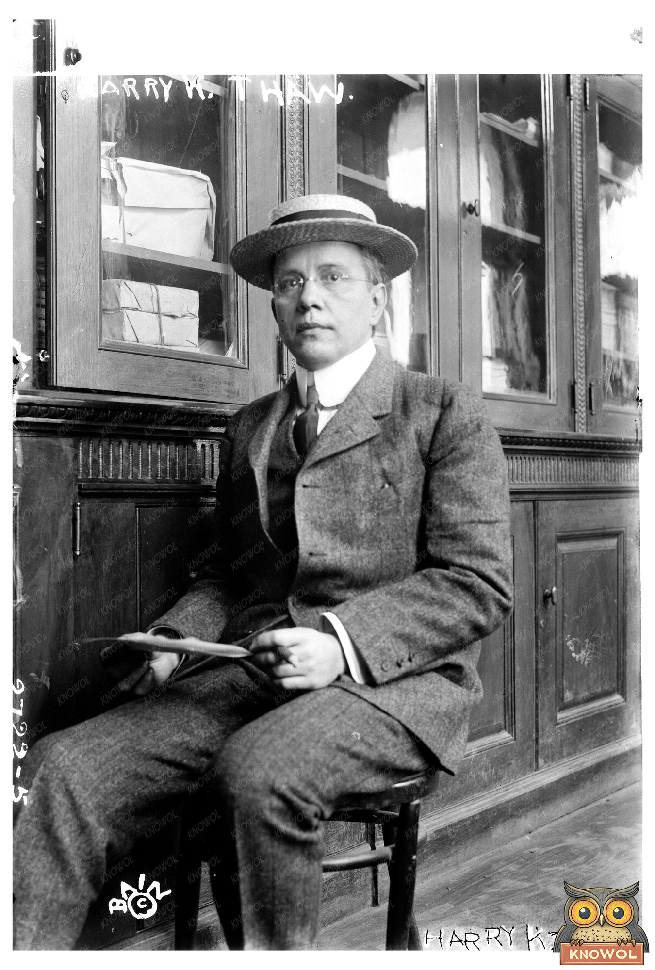 Early 20th Century American Socialite Portrait