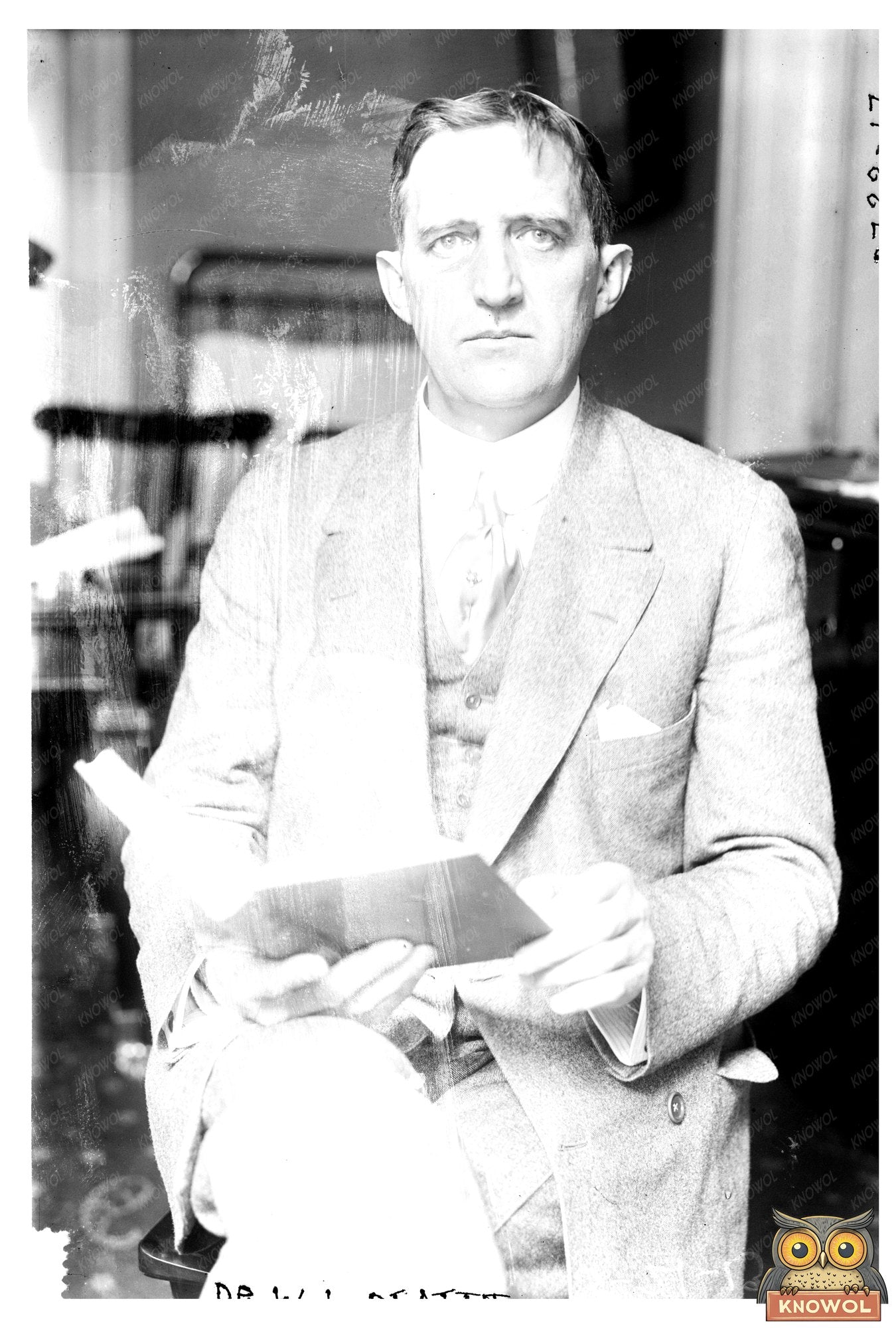 Early 20th Century Medical Pioneer Portrait