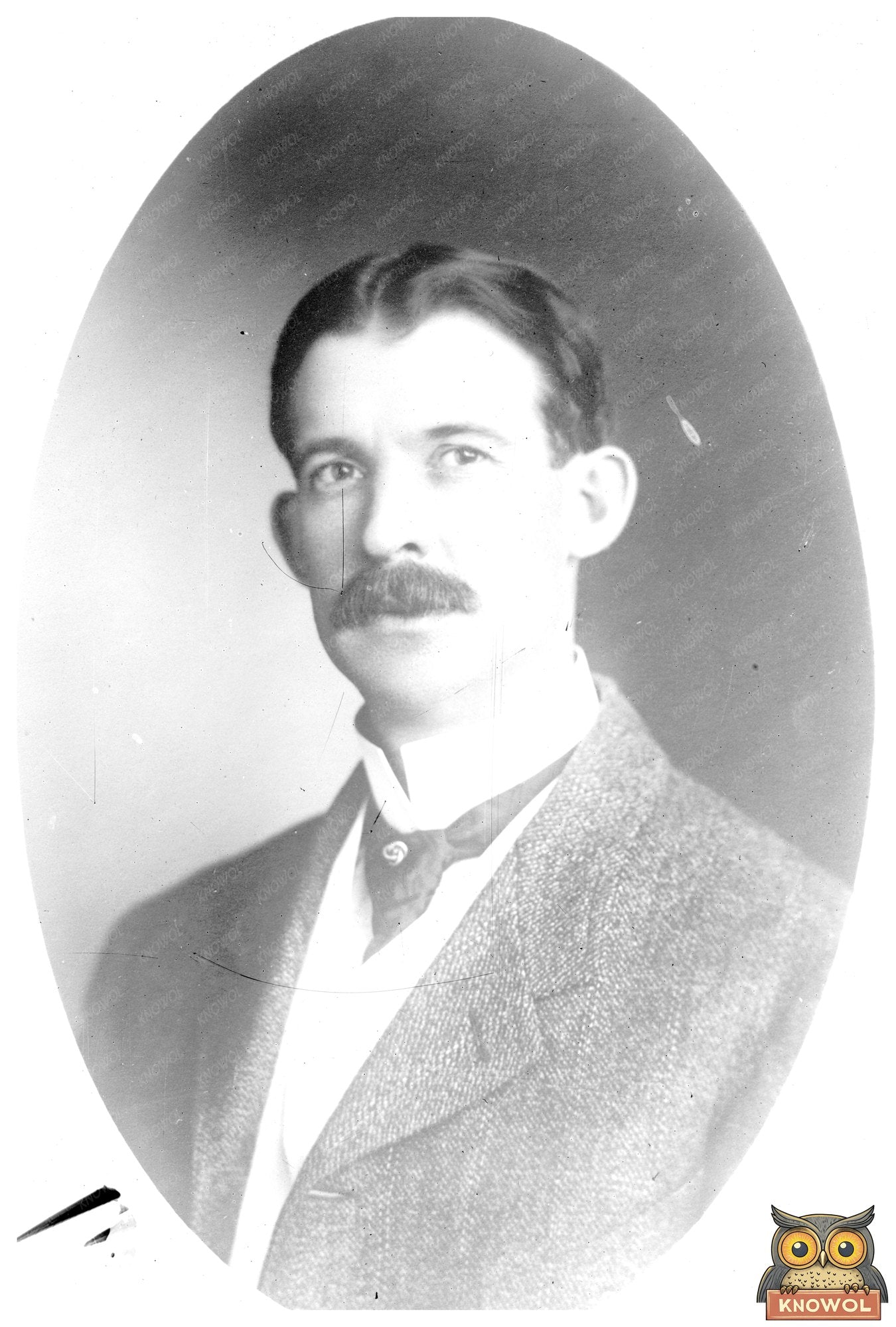 Portrait of Early 20th Century Physician