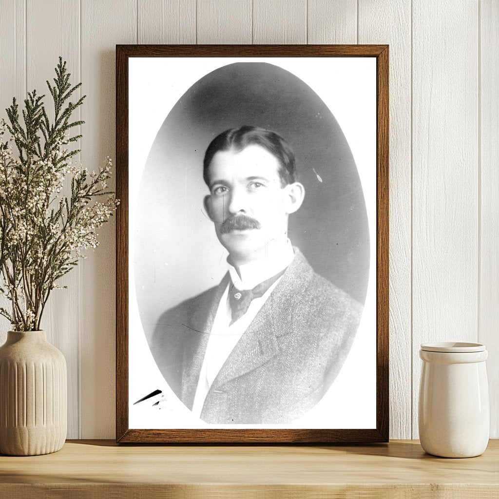 Portrait of Early 20th Century Physician