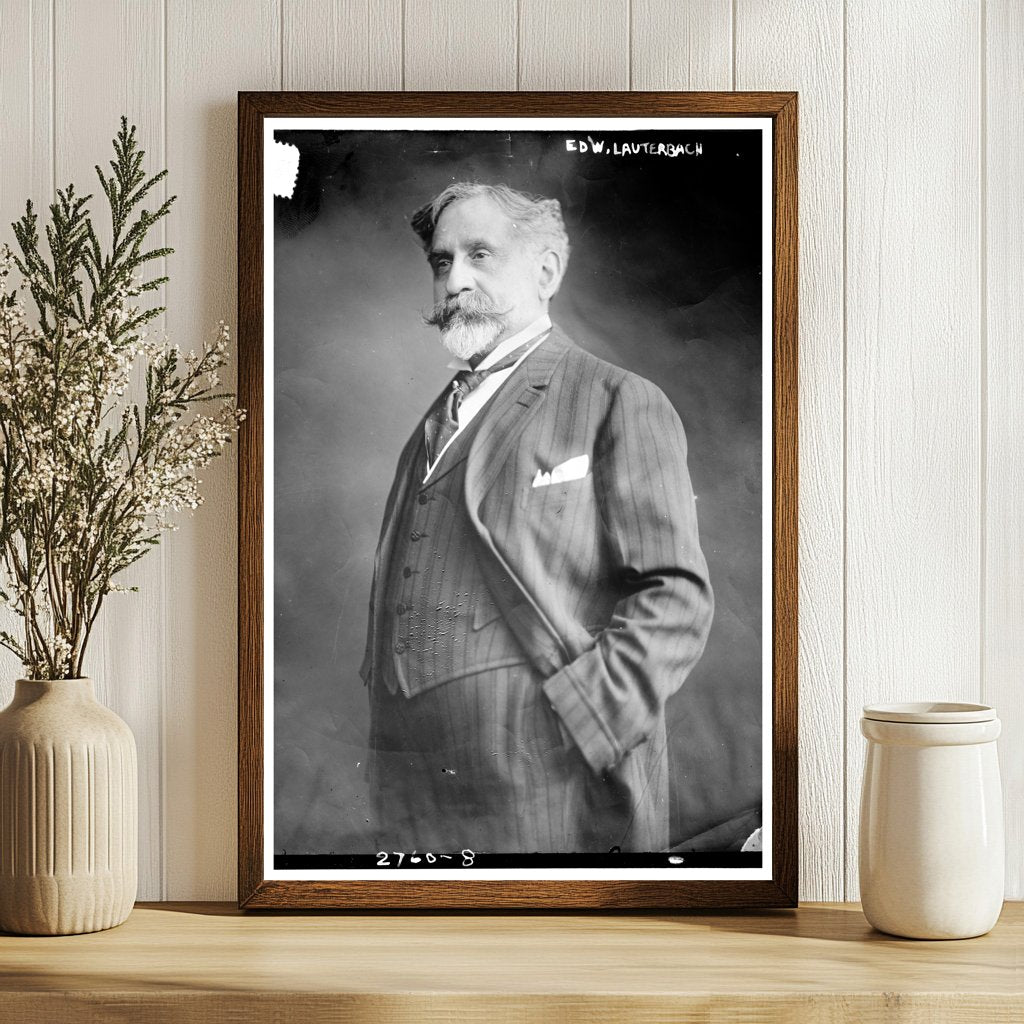Early 20th Century Legal Pioneer in Portrait