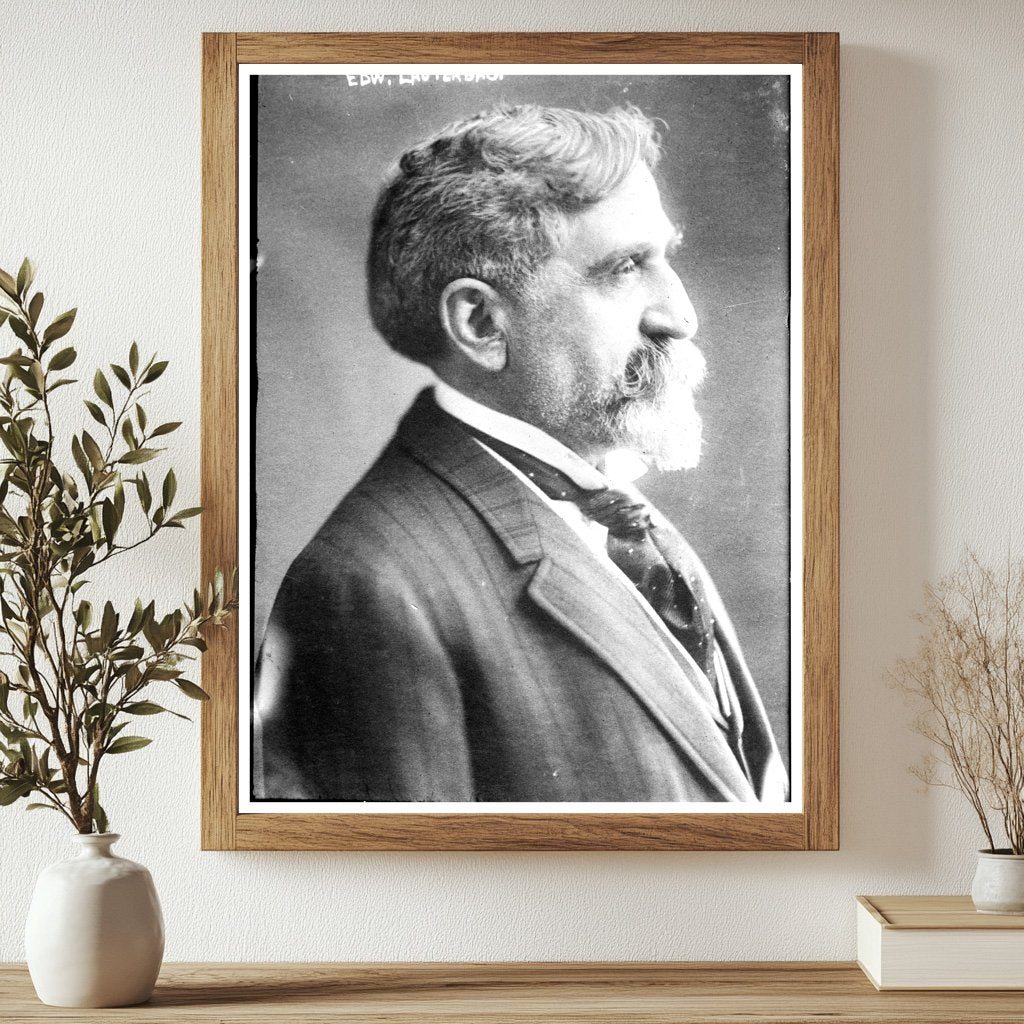 Historic Portrait of an Early 20th Century Visionary