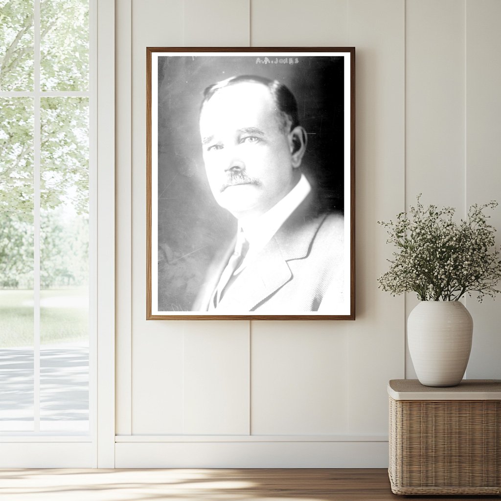 1913 Portrait of Notable Figure A.A. Jones