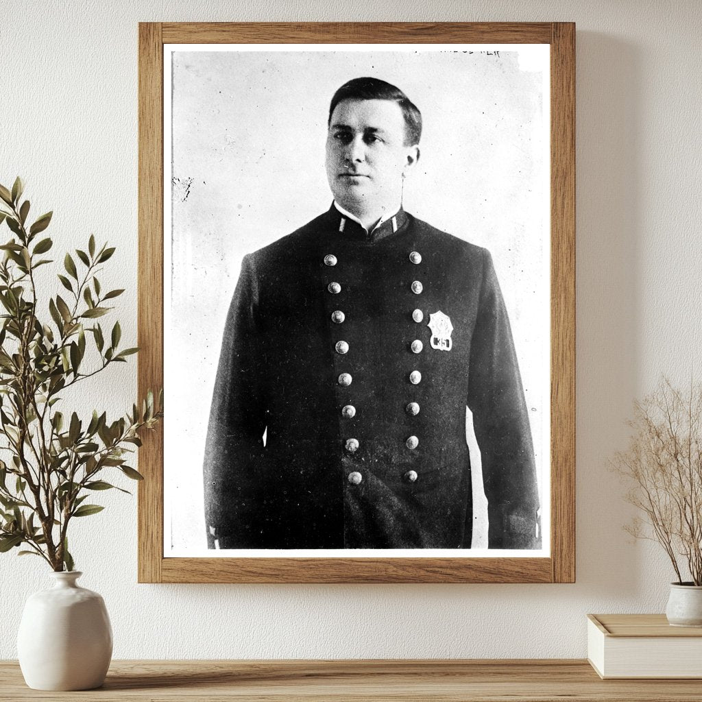 Early 1910s NY Police Lieutenant Portrait