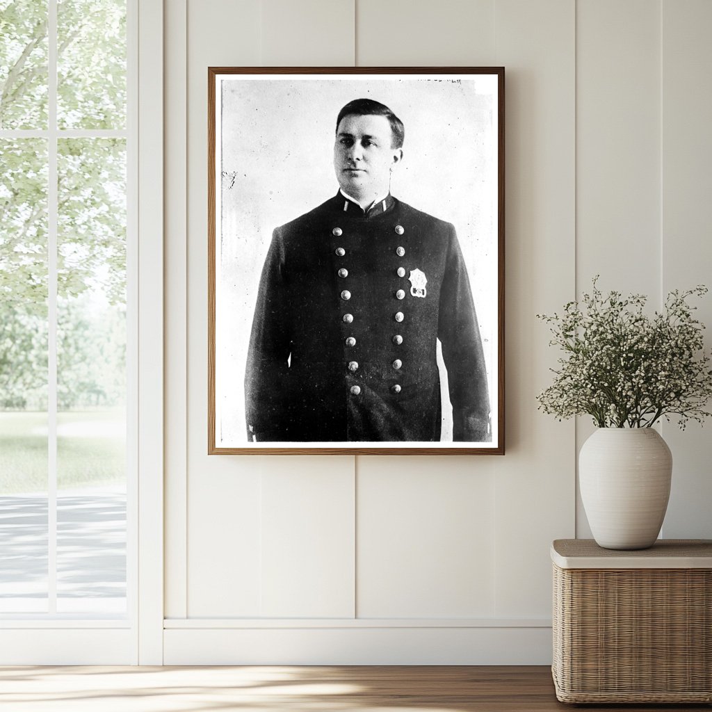 Early 1910s NY Police Lieutenant Portrait