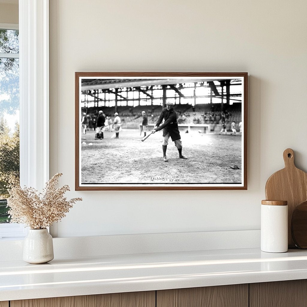 1913 Ebbets Field Exhibition: Vintage Baseball Action