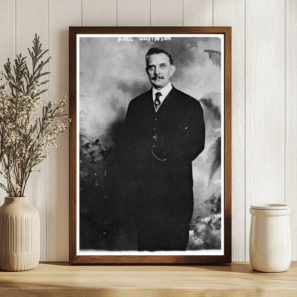 Vintage Portrait of a Community Leader (1910-1915)