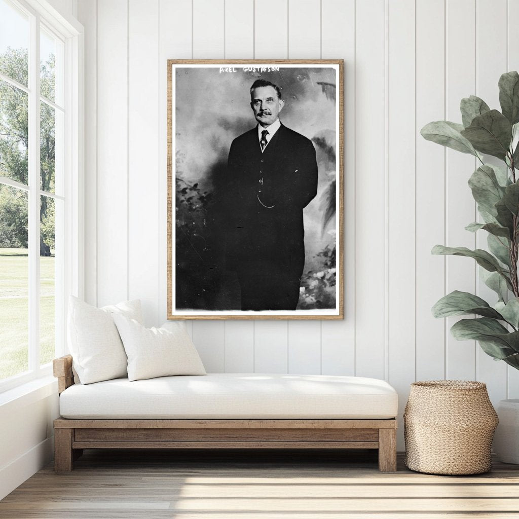 Vintage Portrait of a Community Leader (1910-1915)