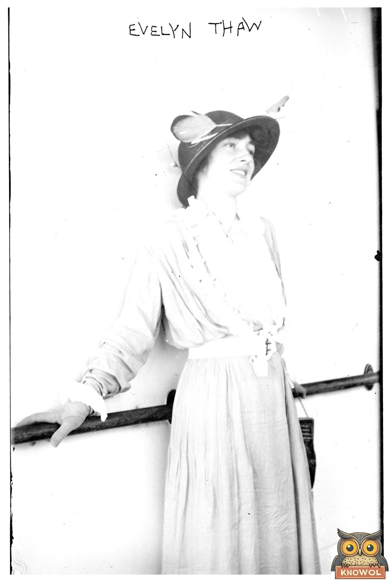 1913 Portrait of Evelyn Thaw: Scandalous Elegance