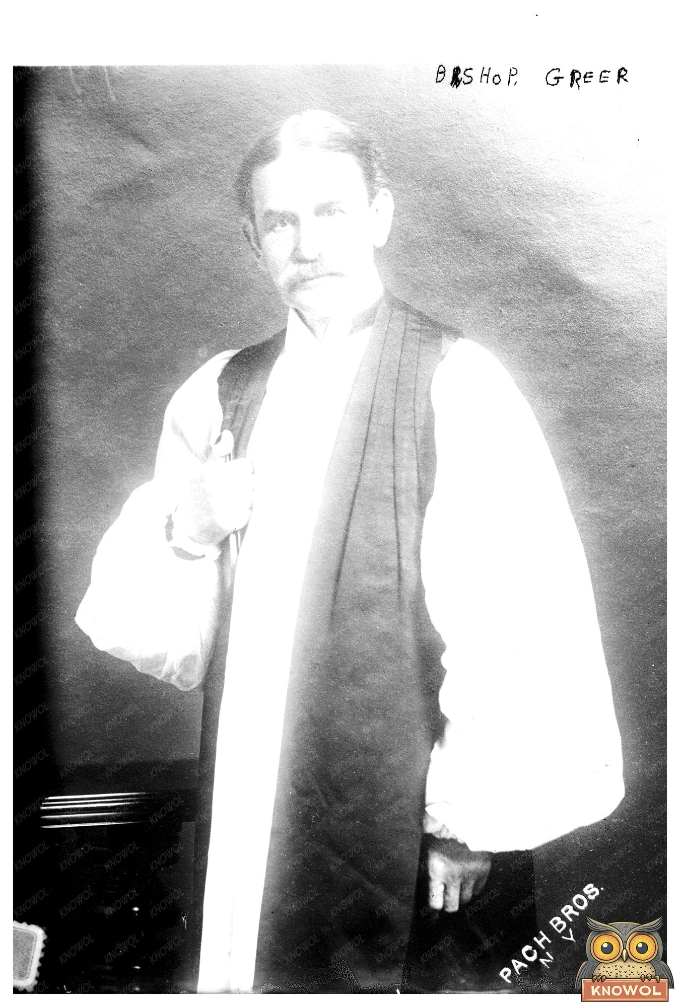 Early 20th Century Portrait of Bishop Greer