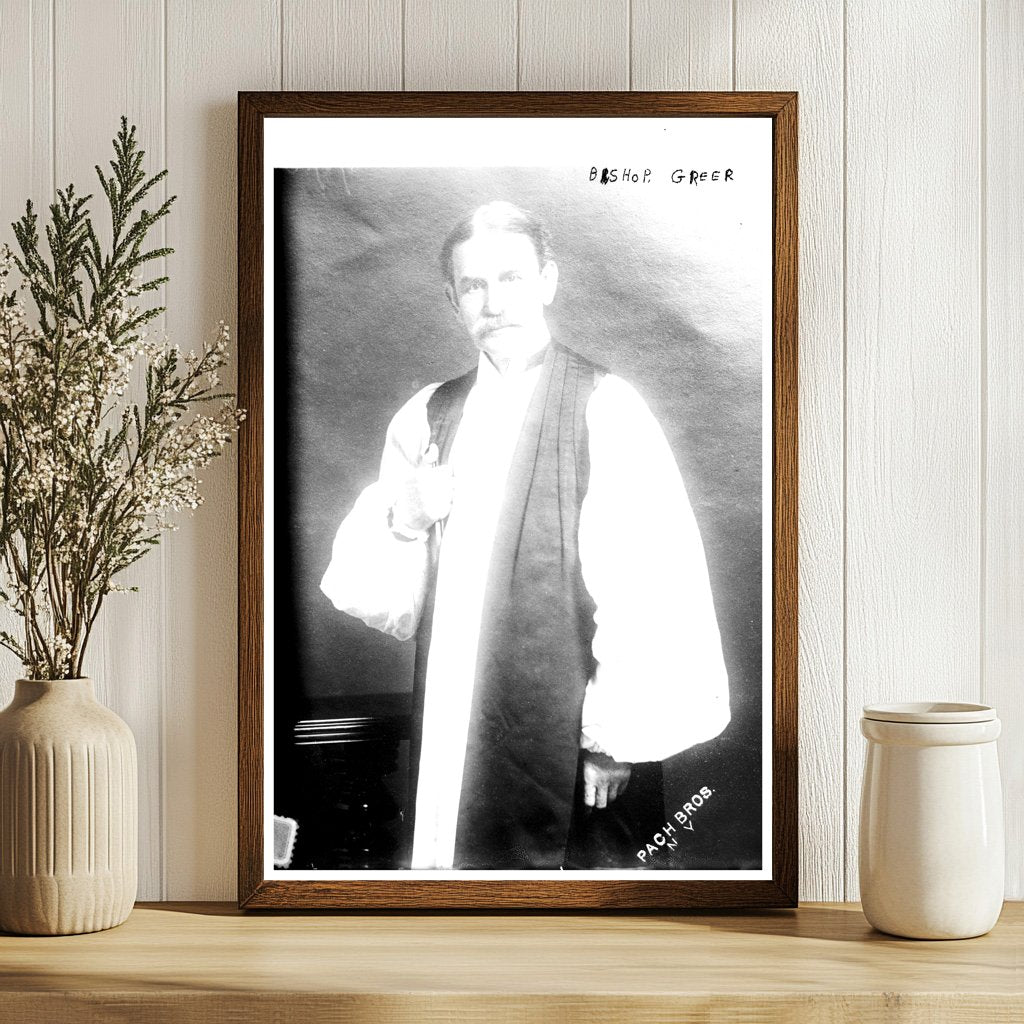 Early 20th Century Portrait of Bishop Greer