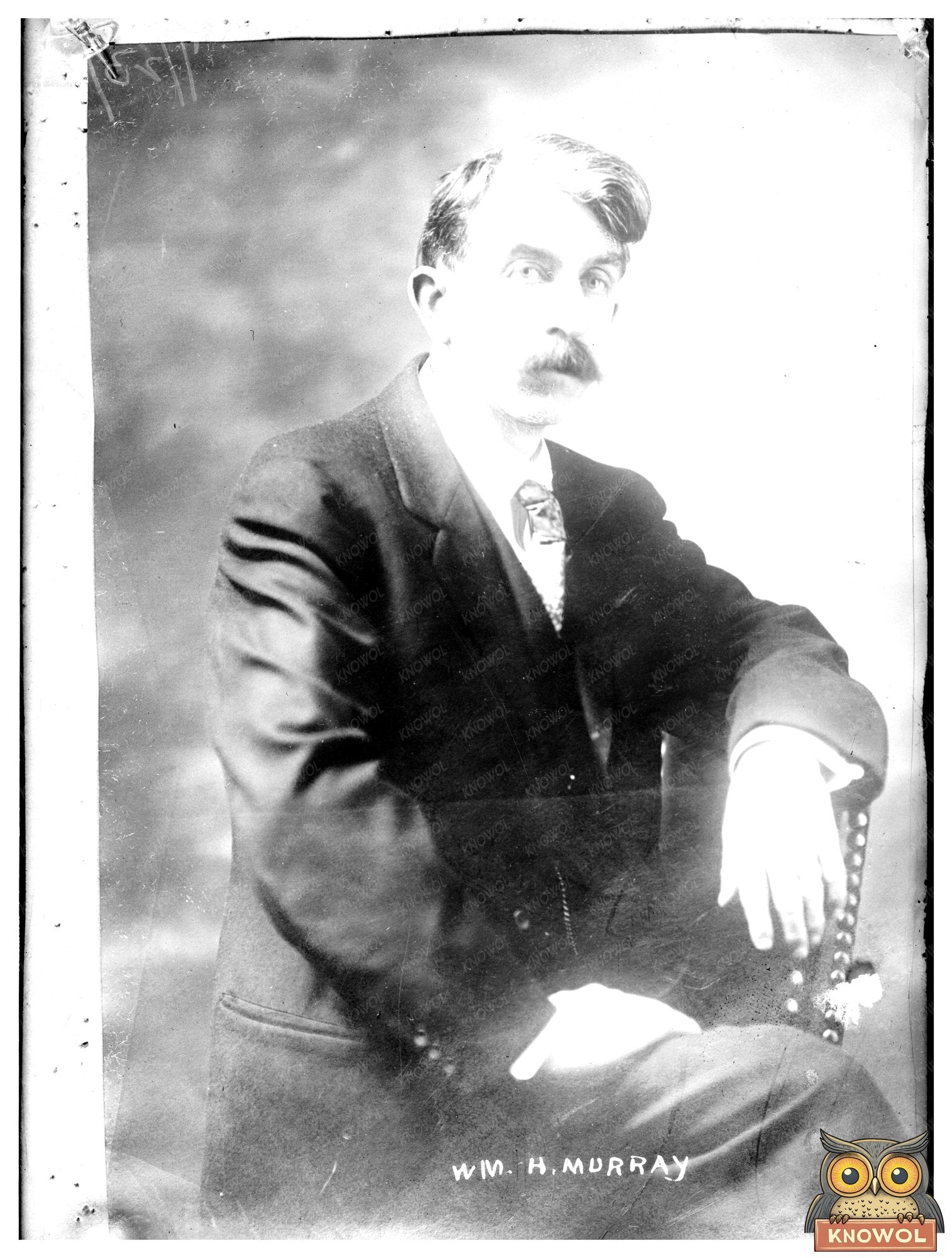 Historic Portrait of Wm. H. Murray, 1913