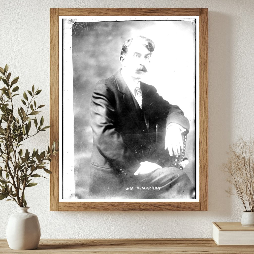 Historic Portrait of Wm. H. Murray, 1913