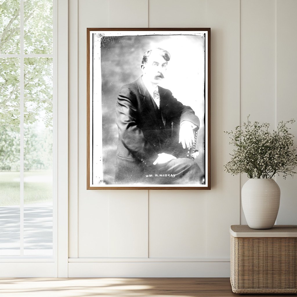 Historic Portrait of Wm. H. Murray, 1913