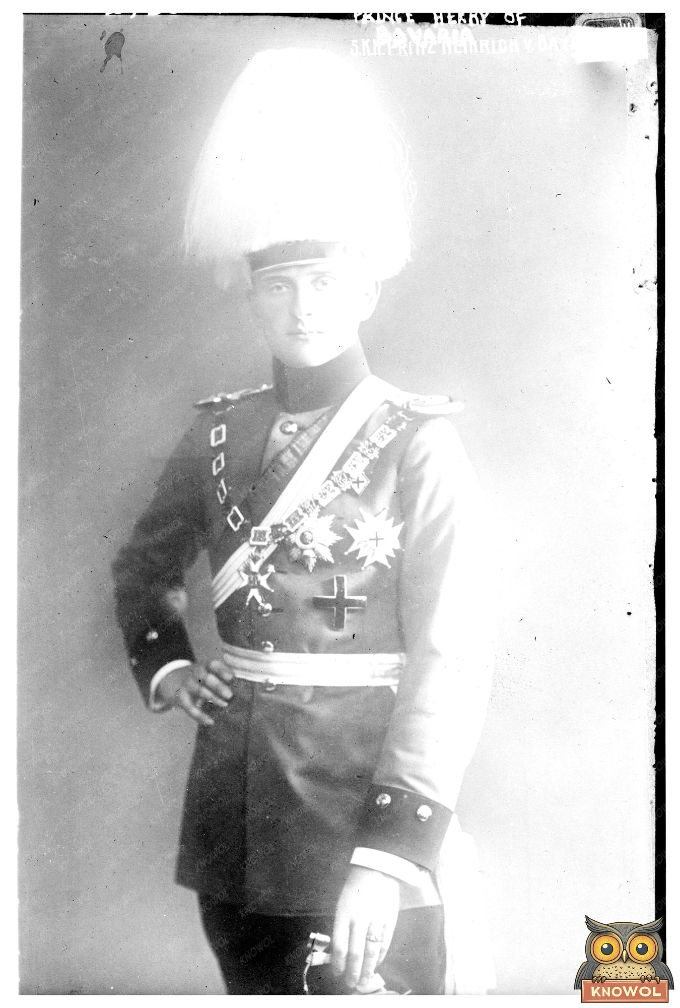 Regal Portrait of Prince Henry of Bavaria, 1910s