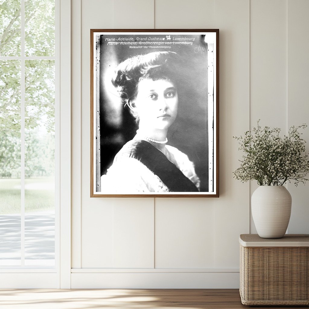 1913 Portrait of Grand Duchess Marie Adelaide