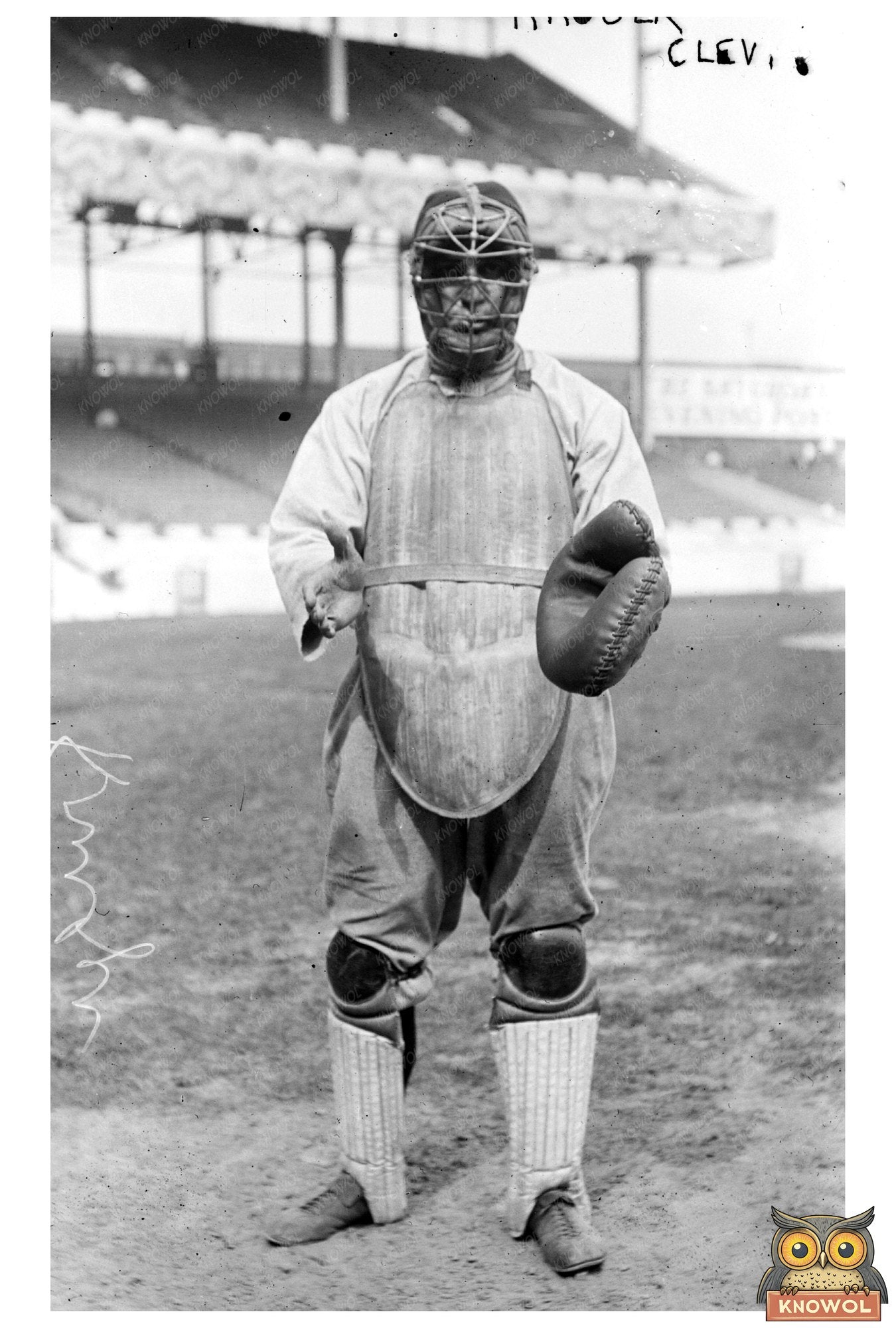Historic 1913 Baseball Star at Polo Grounds, NY