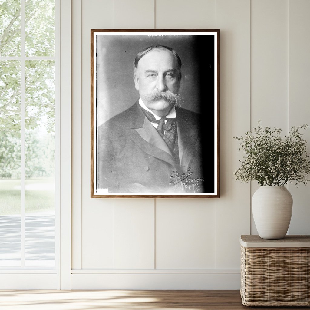 1913 Portrait of Edgar M. Cullen in Pack, New York