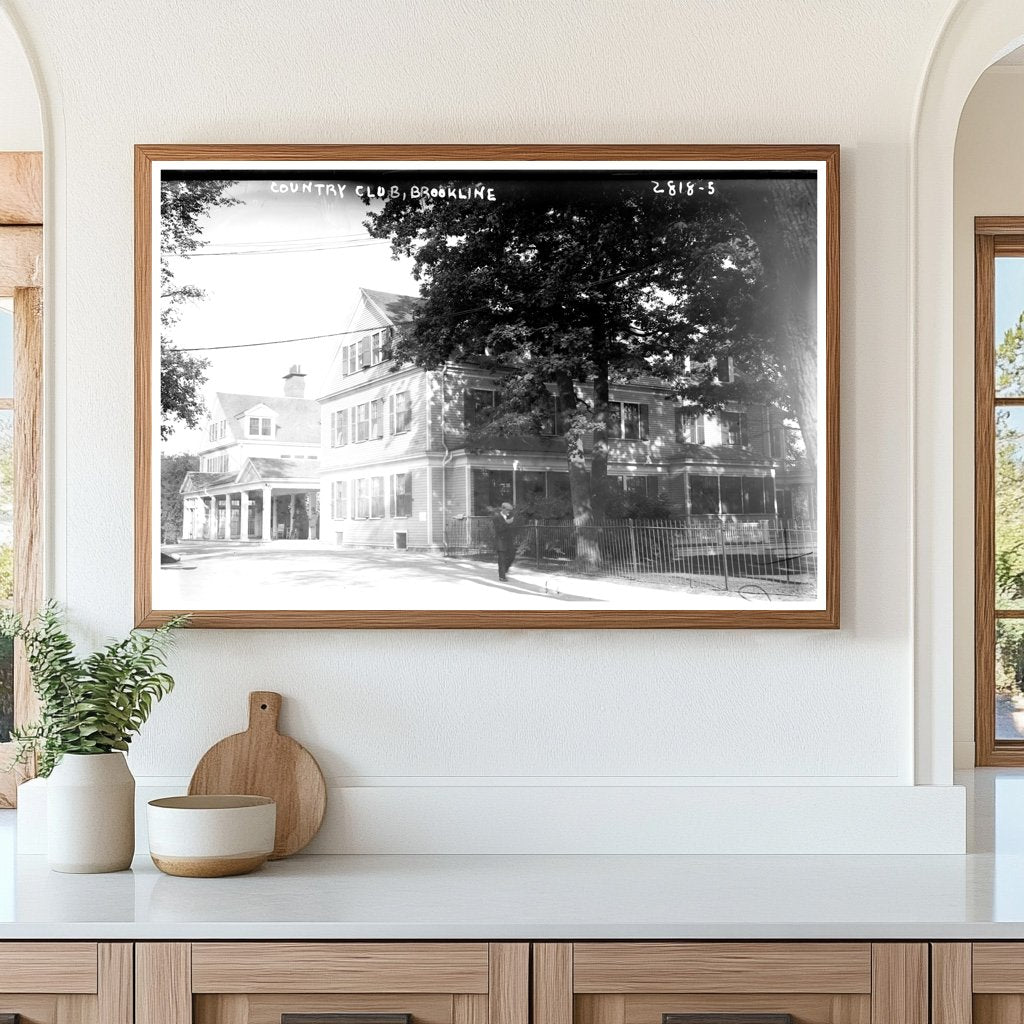 Elegance at Brookline Country Club, Circa 1910