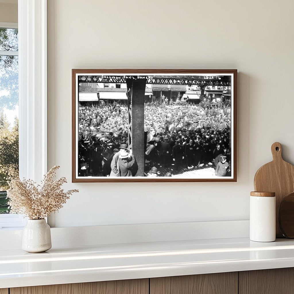 1910s Sullivan Funeral on Historic Bowery