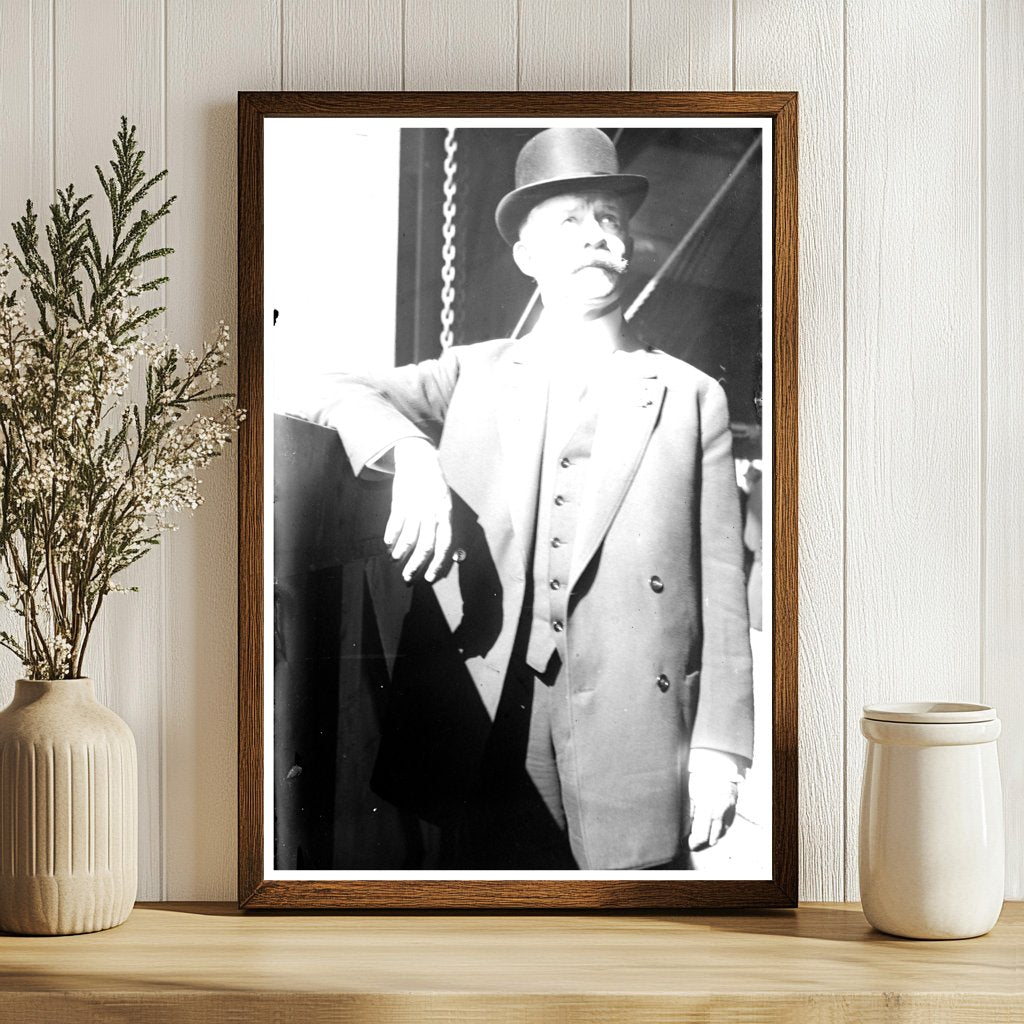 Early 20th Century Business Innovator Portrait