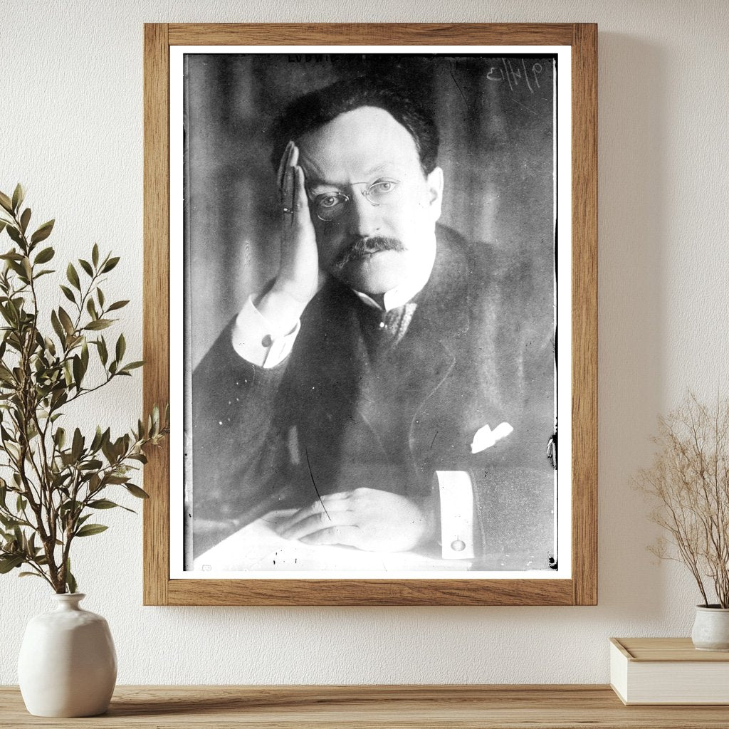 1913 Portrait of a German Literary Pioneer