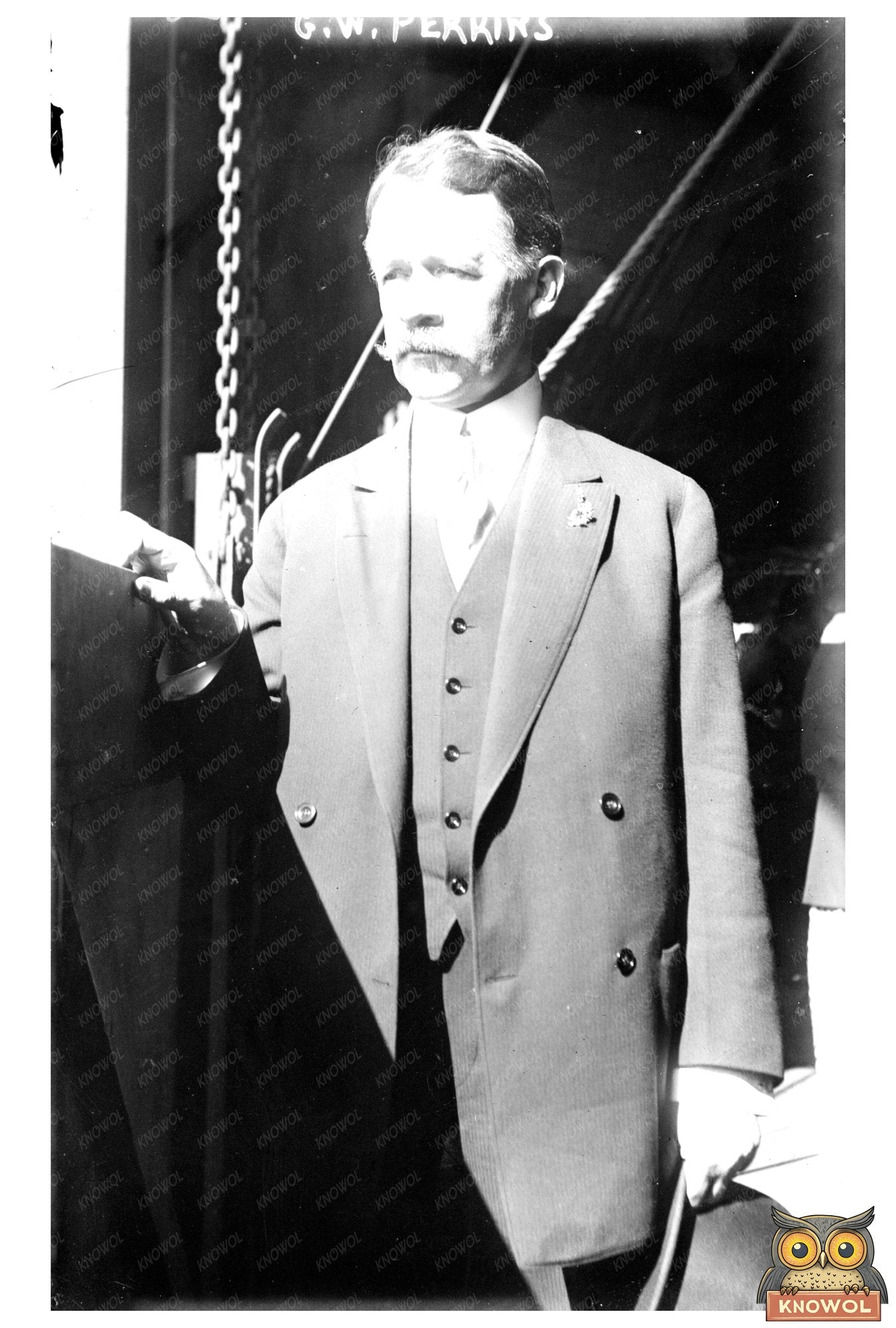 Early 20th Century Portrait of a Notable Figure