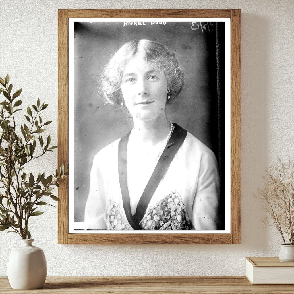 Timeless Portrait of Muriel Dodd, 1913