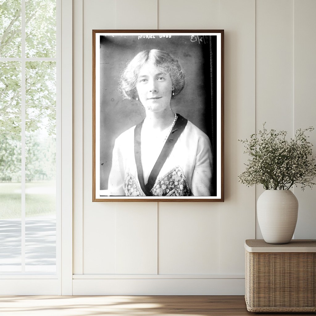 Timeless Portrait of Muriel Dodd, 1913