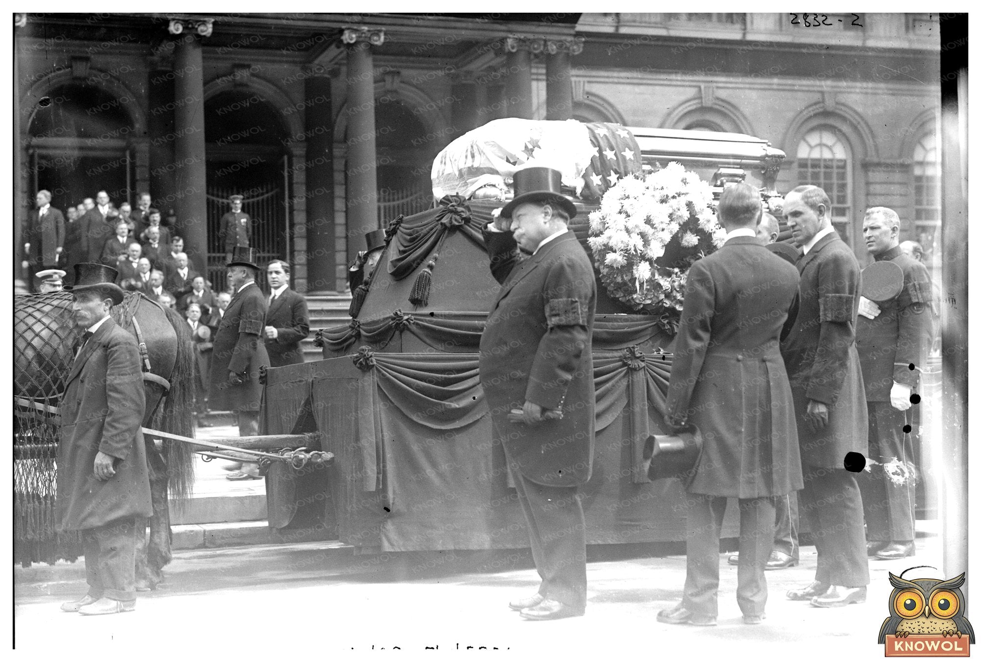 Taft at Gaynors 1913 Funeral: A Moment in History