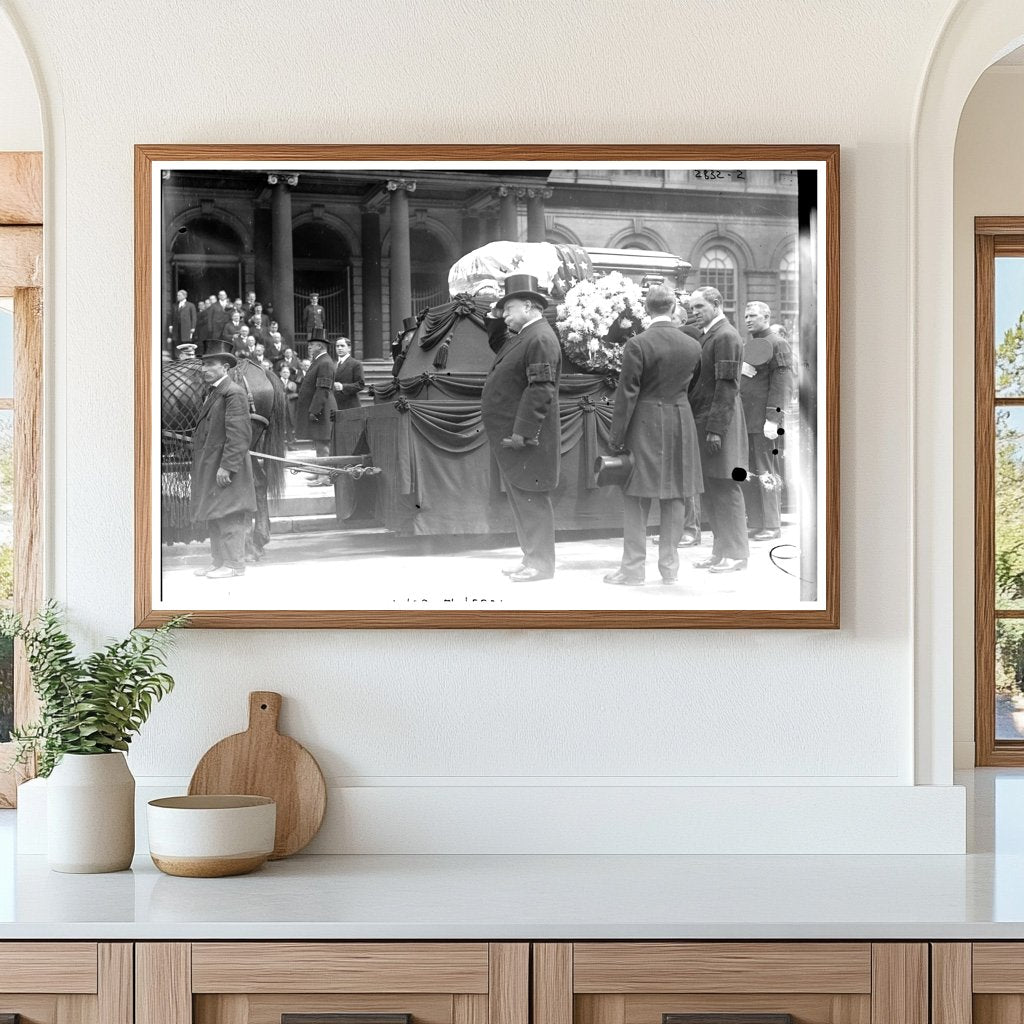 Taft at Gaynors 1913 Funeral: A Moment in History