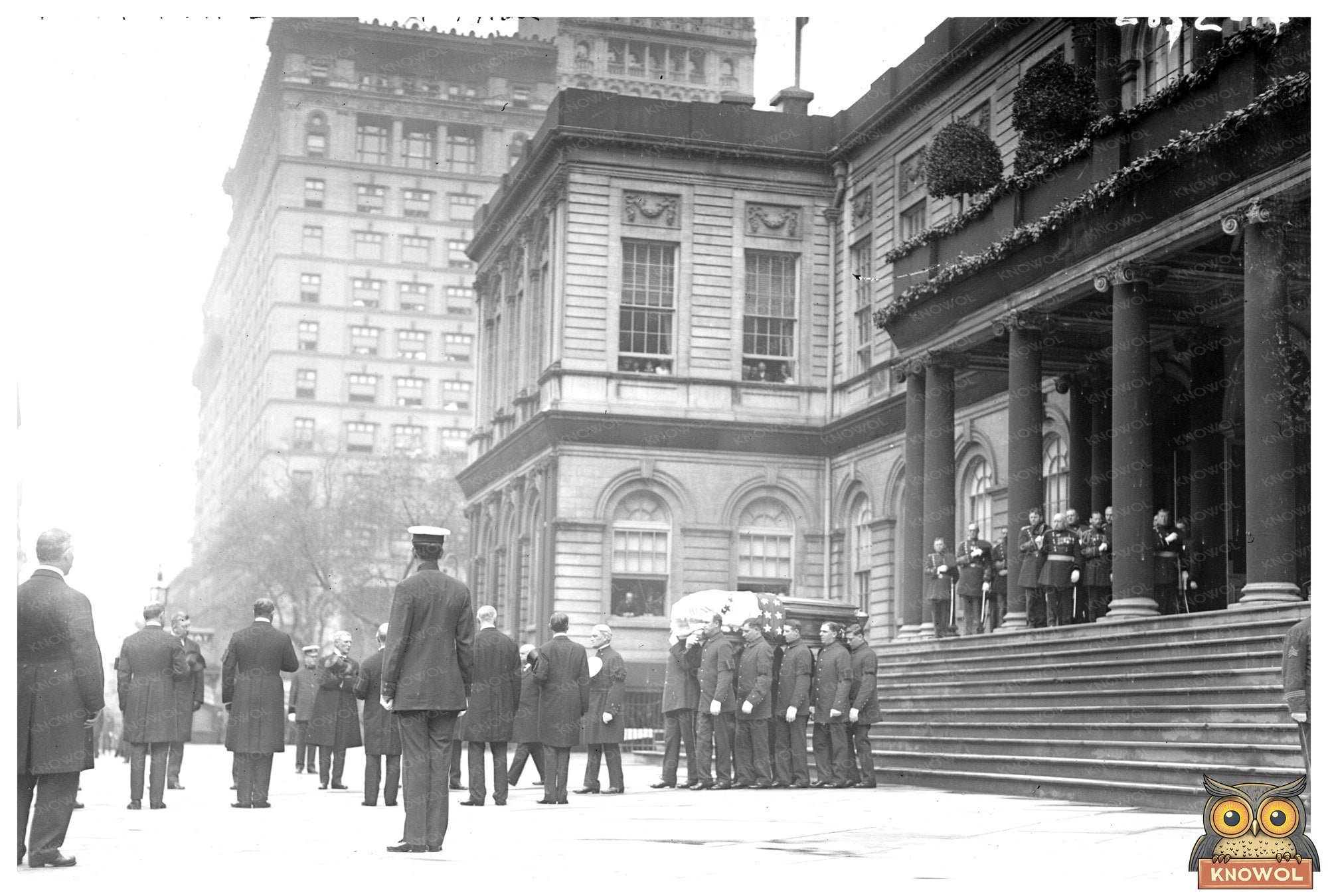 Honoring Mayor Gaynor: 1913 City Hall Funeral