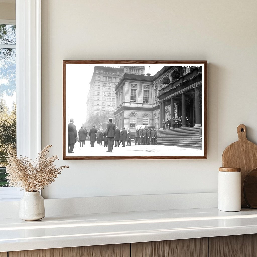 Honoring Mayor Gaynor: 1913 City Hall Funeral