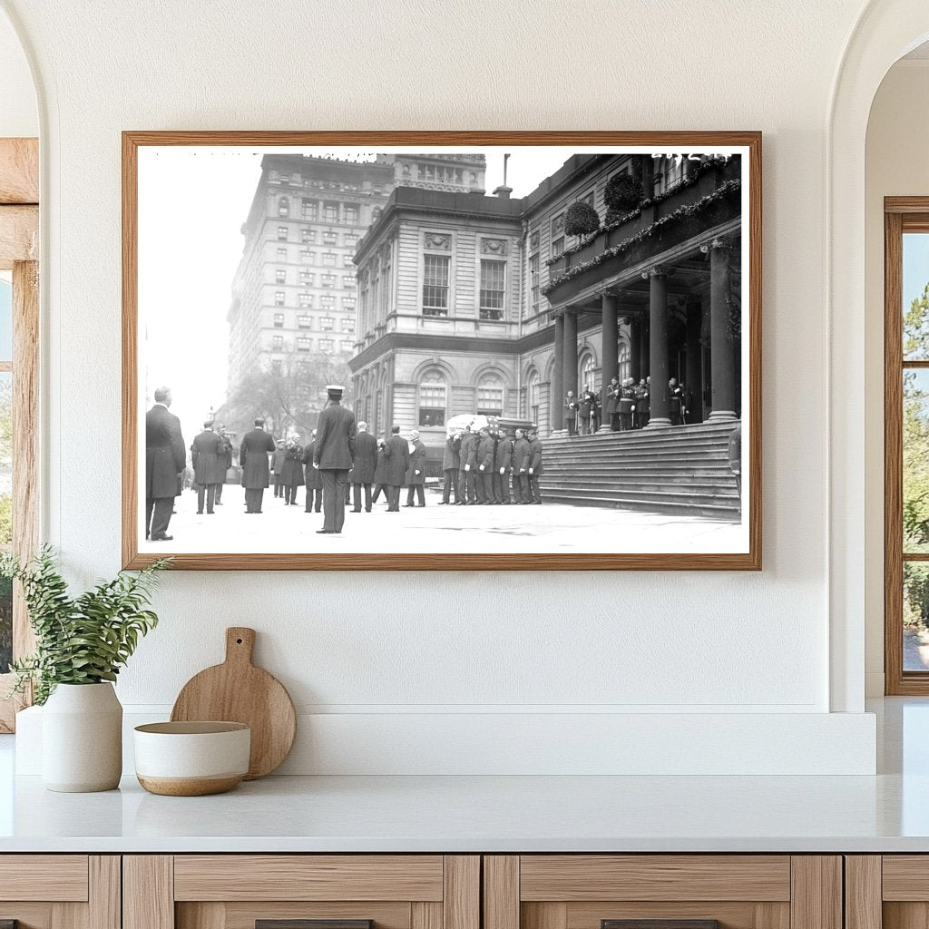 Honoring Mayor Gaynor: 1913 City Hall Funeral