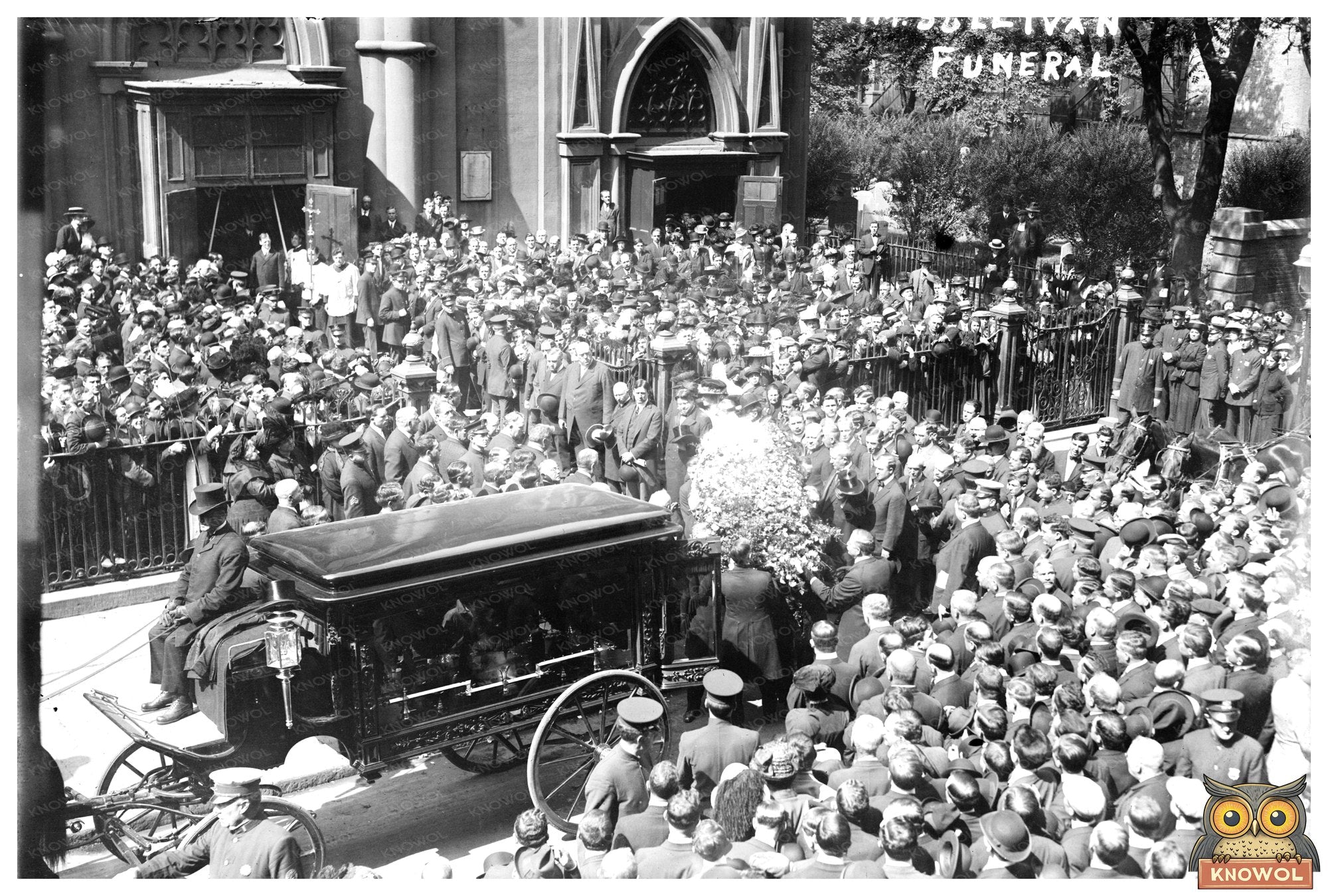 Historic 1913 Funeral of NYC Politician Tim Sullivan