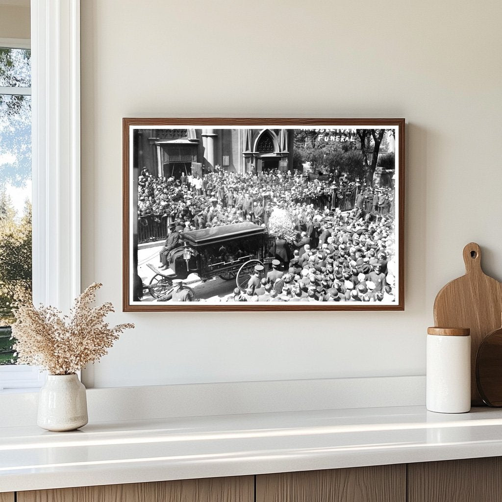 Historic 1913 Funeral of NYC Politician Tim Sullivan