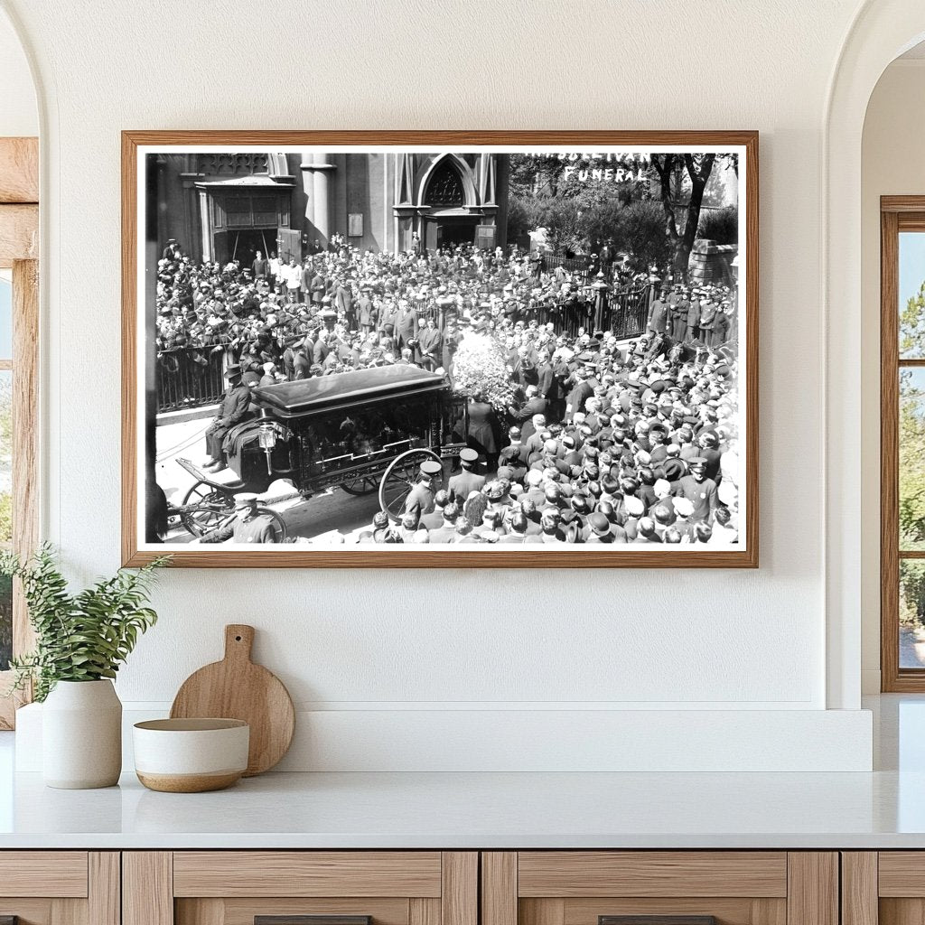 Historic 1913 Funeral of NYC Politician Tim Sullivan