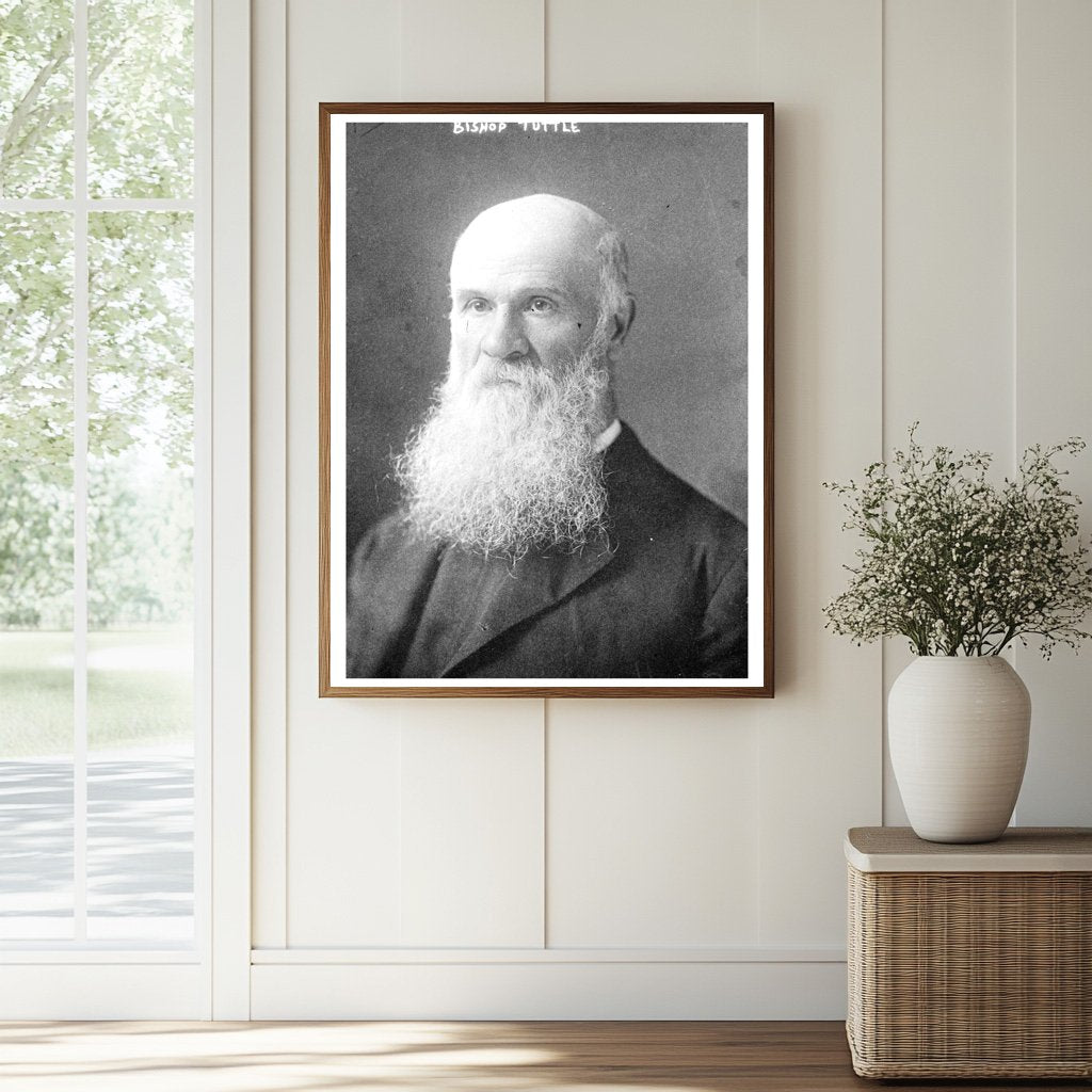 1910 Portrait of Episcopal Bishop Tuttle in Ceremony