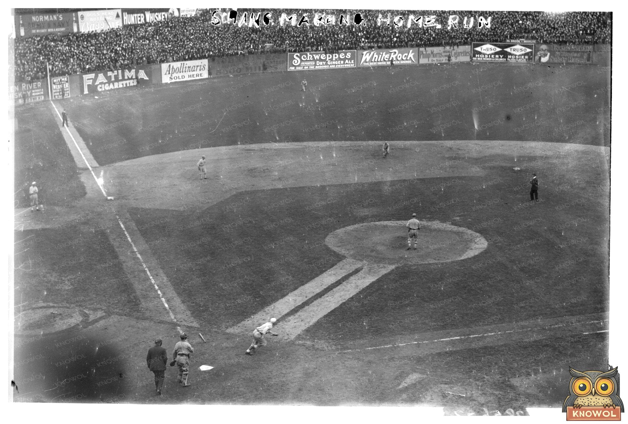 1913 World Series: Catcher in Action for Athletics
