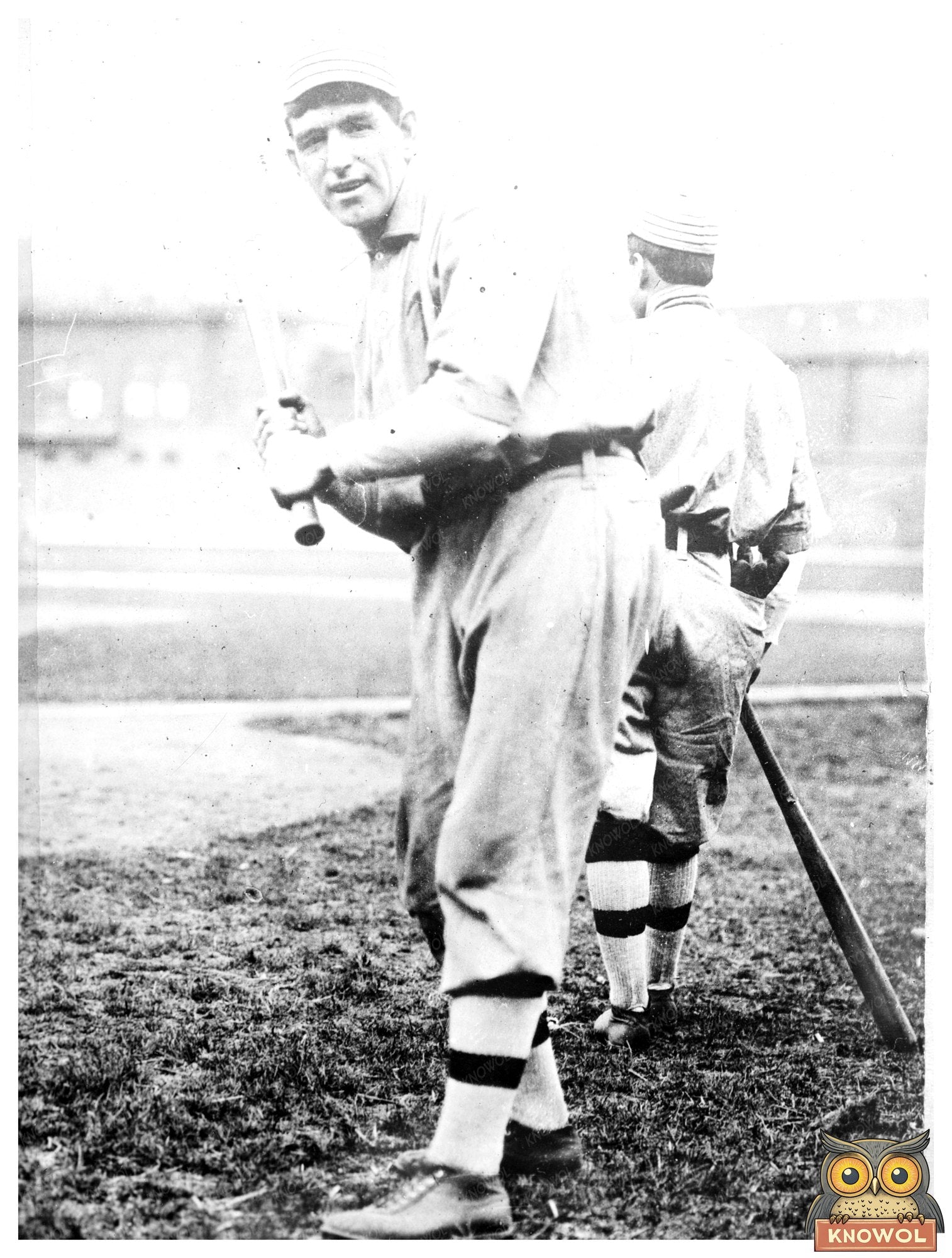1913 Baseball Star Ira Thomas in Action
