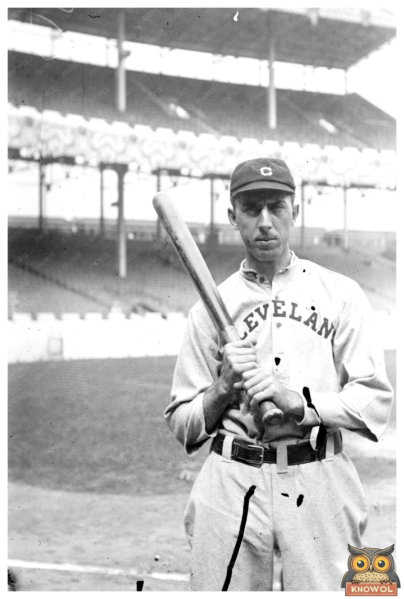 Vintage 1913 Baseball Action at Polo Grounds, NY