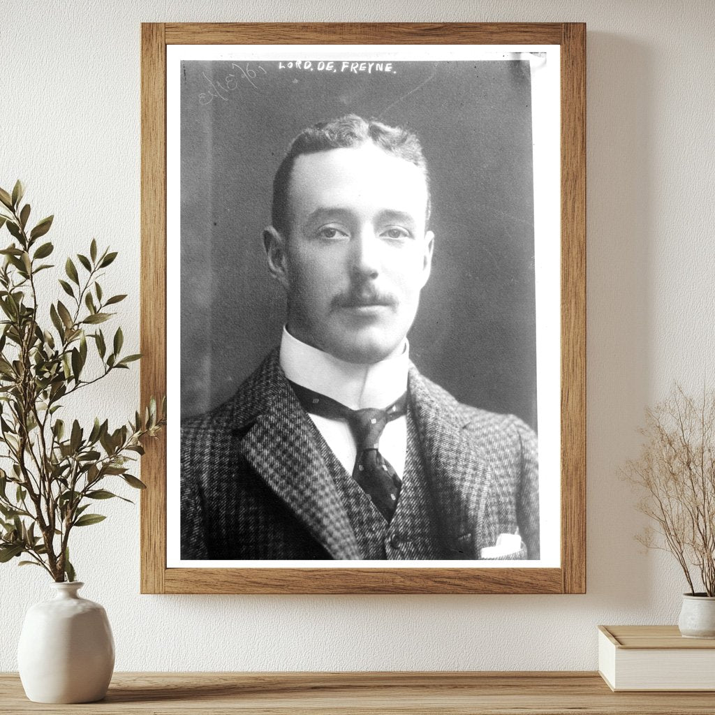 1913 Portrait of English Nobility: Lord de Freyne
