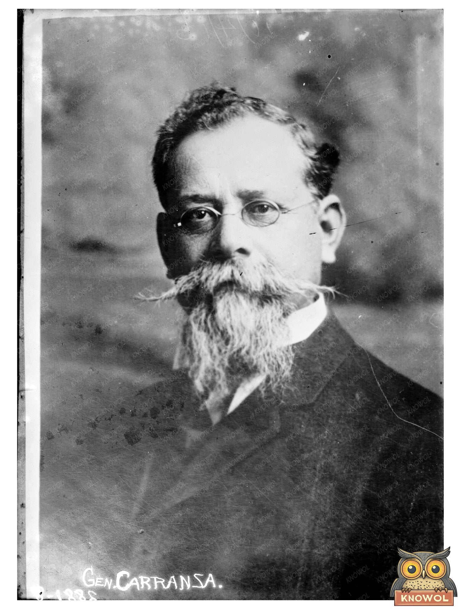 1913 Portrait of General Venustiano Carranza