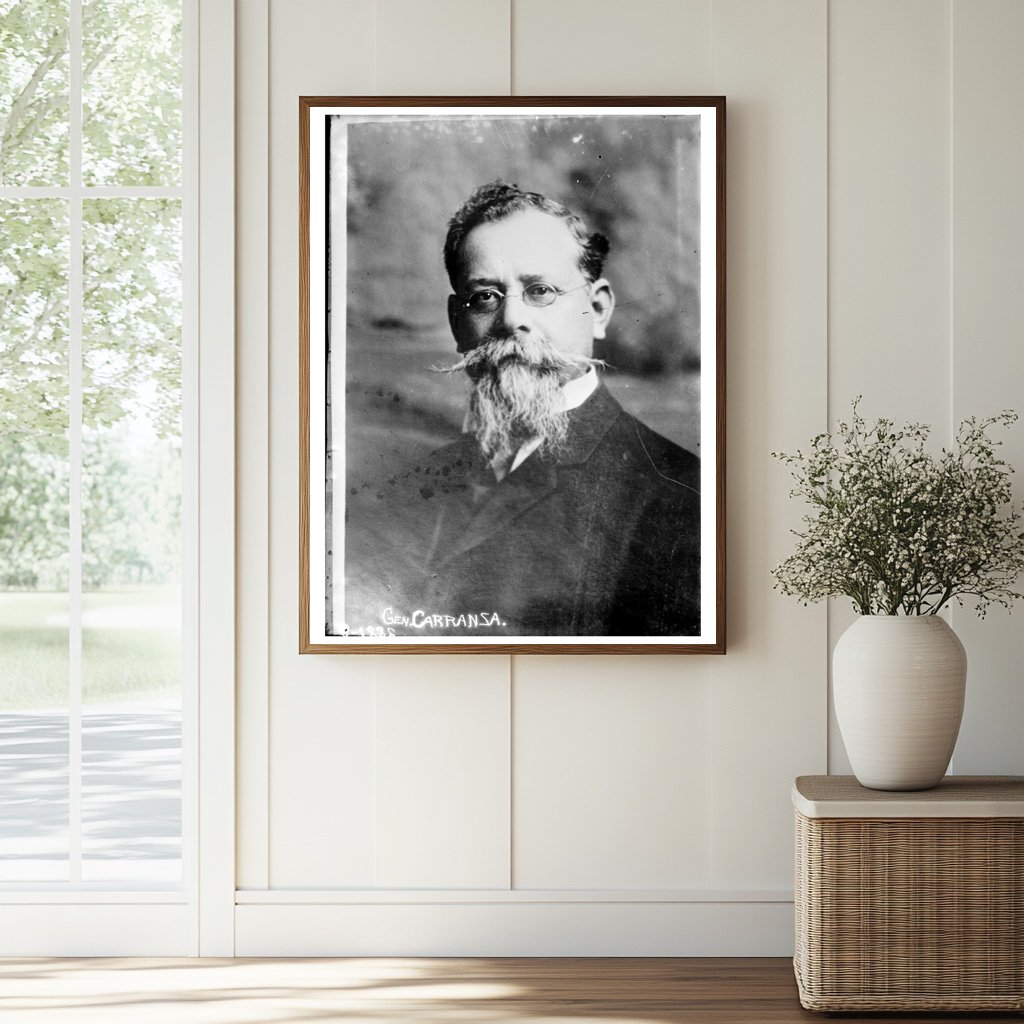 1913 Portrait of General Venustiano Carranza