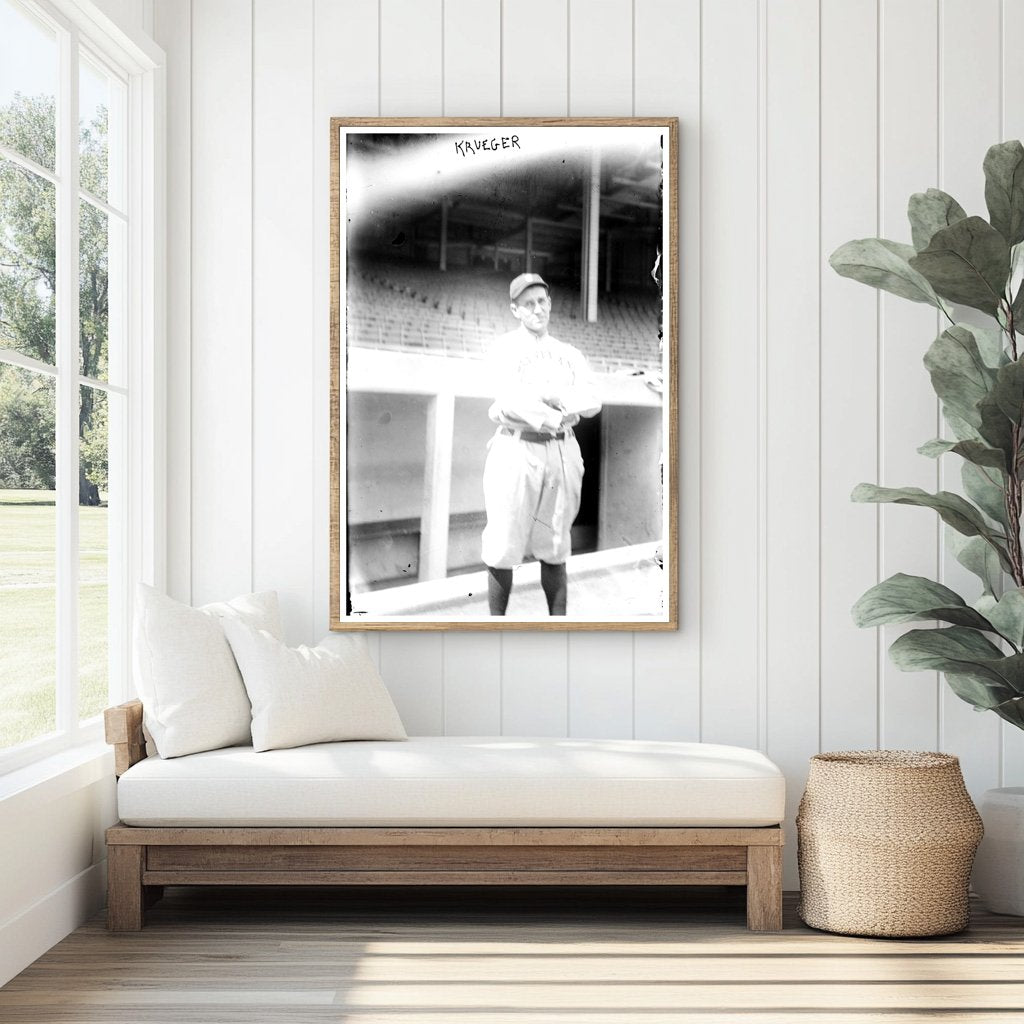 Historic 1913 Baseball Star from Cleveland, AL