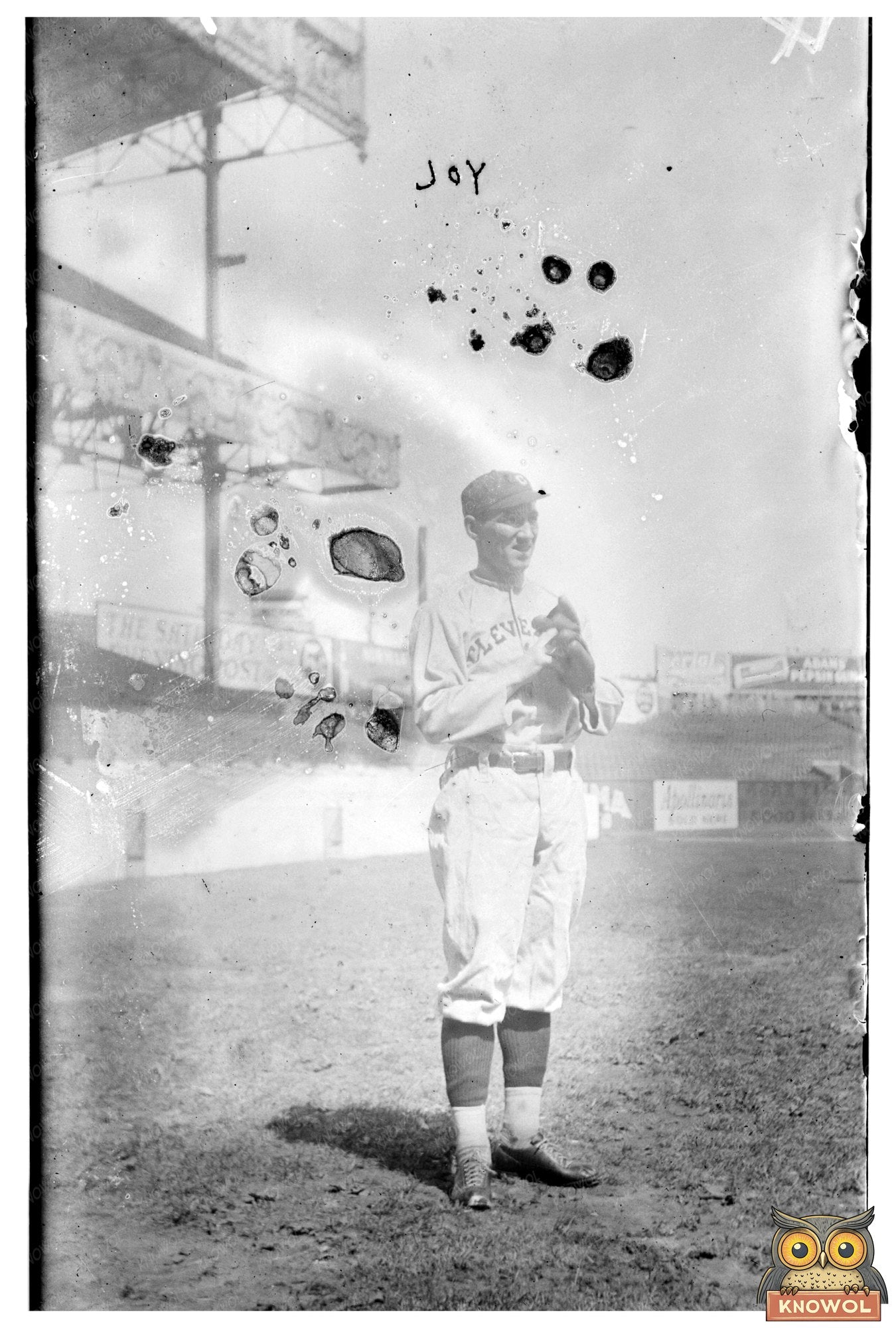 Historic 1913 Baseball Star at Polo Grounds, NY