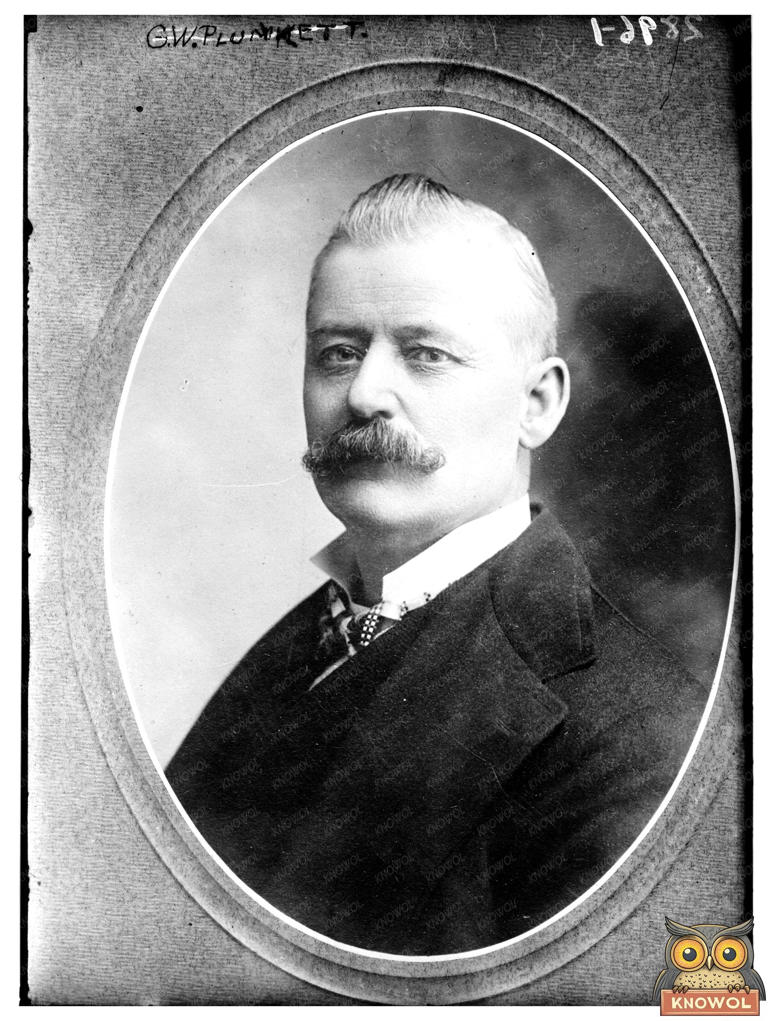 Historic Portrait of a 1910s Political Leader
